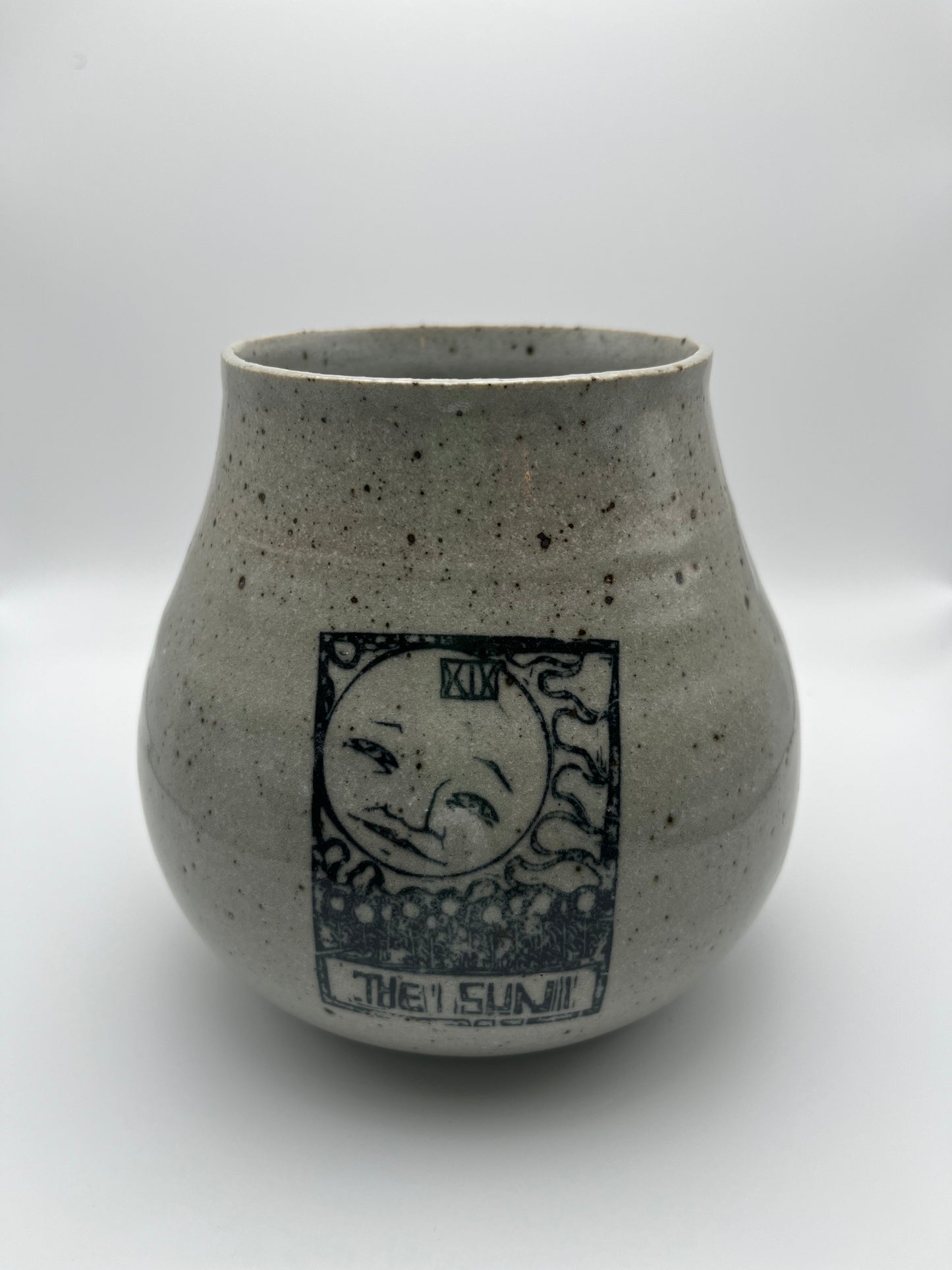 Sun & Moon Tarot Cards Vase