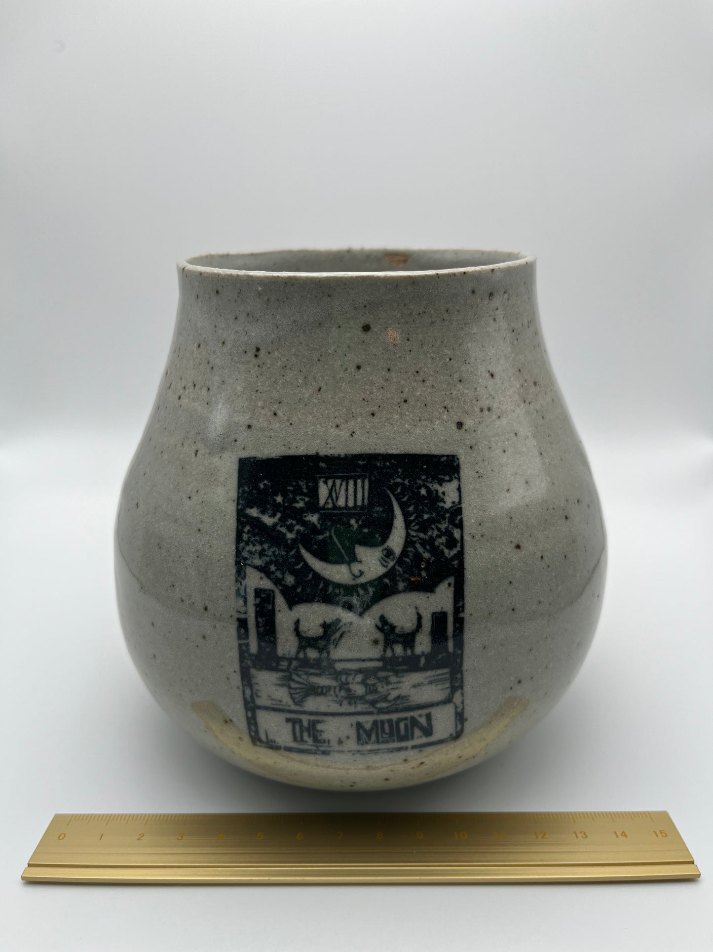 Sun & Moon Tarot Cards Vase