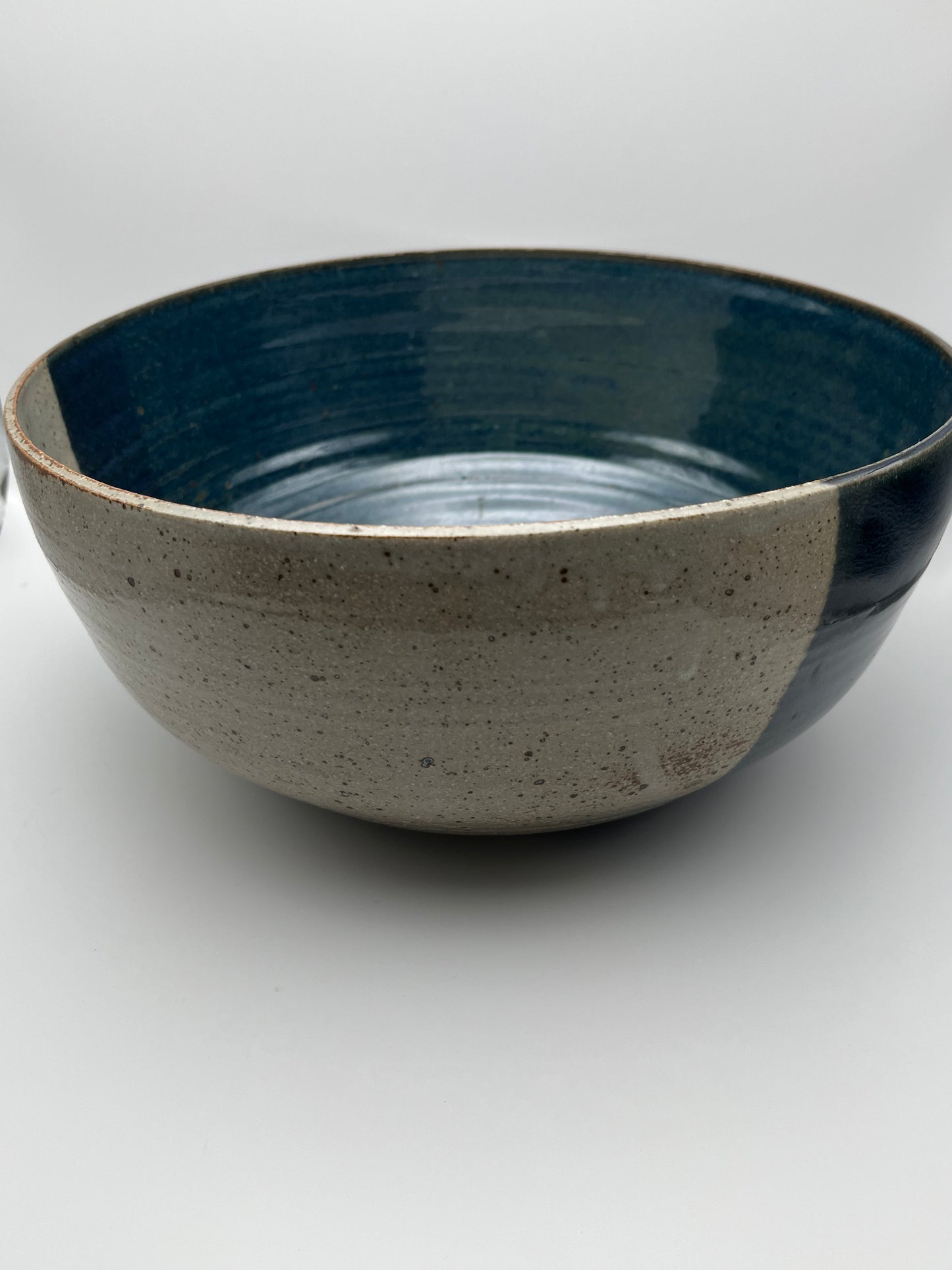 XL Blue & White Two Tone Bowl