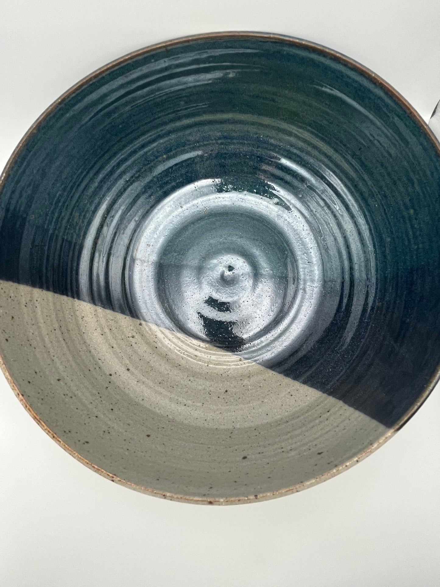 XL Blue & White Two Tone Bowl